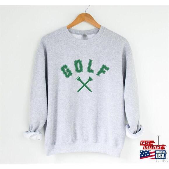 Tops - Golf Sweatshirt Masters Tshirt Unisex